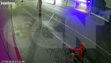 Madrugada do crime: Dupla tenta invadir loja de roupas no Centro