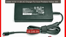230W 19.5V 11.8A AC Charger For Acer Predator Helios 300 PH315-53 P... -- Top Rated 2026 | Buy Now!