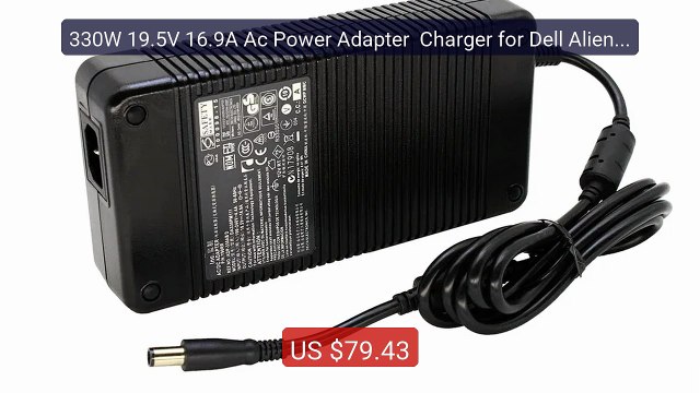 330W 19.5V 16.9A Ac Power Adapter Charger for Dell Alienware ... Hot Deal 2026 | Limited Offer!
