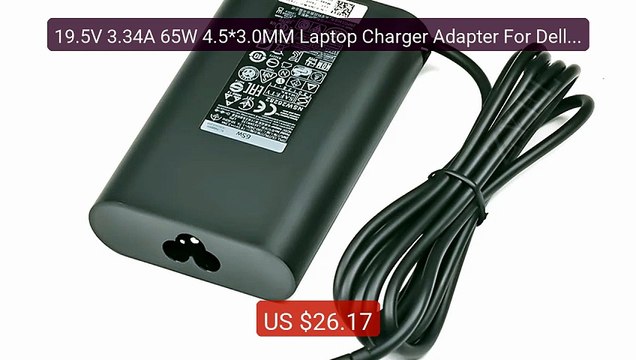 19.5V 3.34A 65W 4.5*3.0MM Laptop Charger Adapter For Dell Insp... Best Buy 2026 | Great Quality!