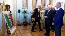 80 anni della Repubblica, presentato a Mattarella il francobollo commemorativo