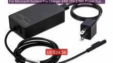 For Microsoft Surface Pro Charger 44W 15V 2.58A Power Suppl... -- Top Pick 2026 | Unbeatable Price!