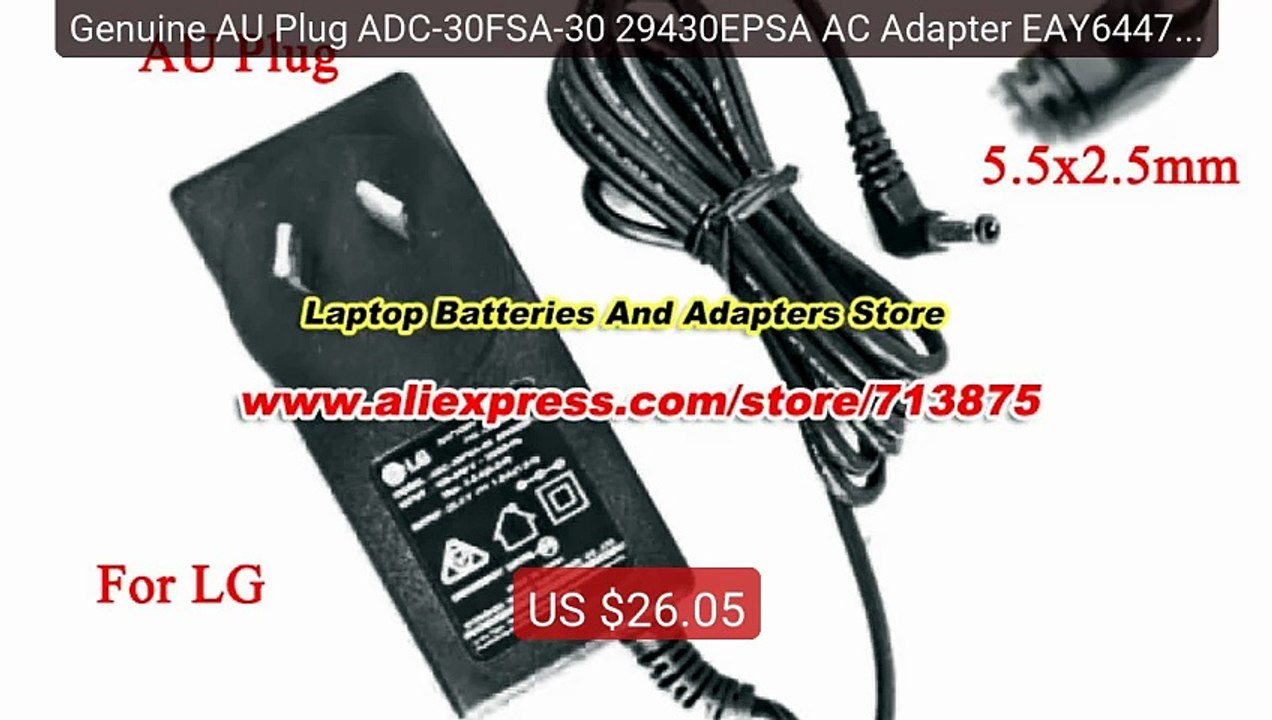 Genuine AU Plug ADC-30FSA-30 29430EPSA AC Adapter EAY64470403... -- Amazing Value 2026 | Must Have!