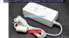 Genuine LCAP21C LCAP21B AC Adapter 19V 2.1A for LG 27UL500 ... -- Top Pick 2026 | Unbeatable Price!