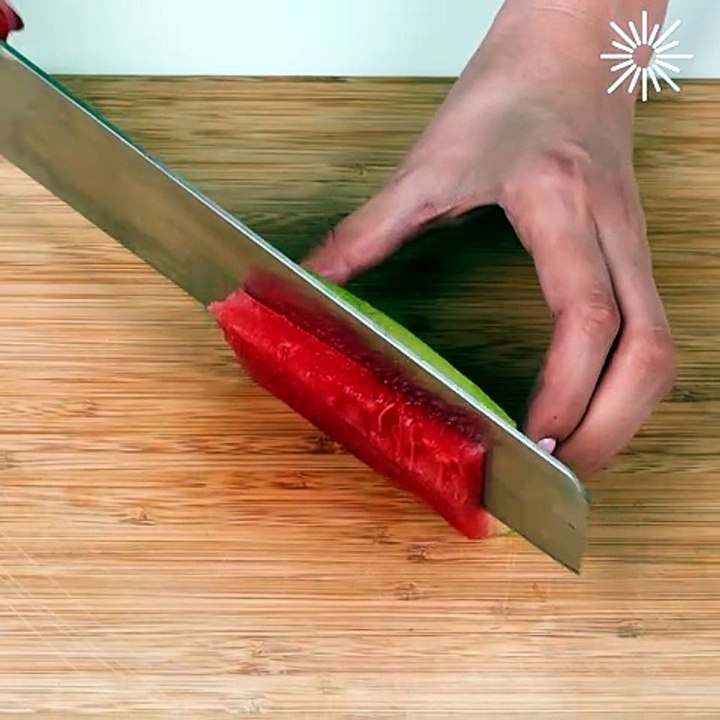 Incredible cutting technique that will impress you! 💯🍉