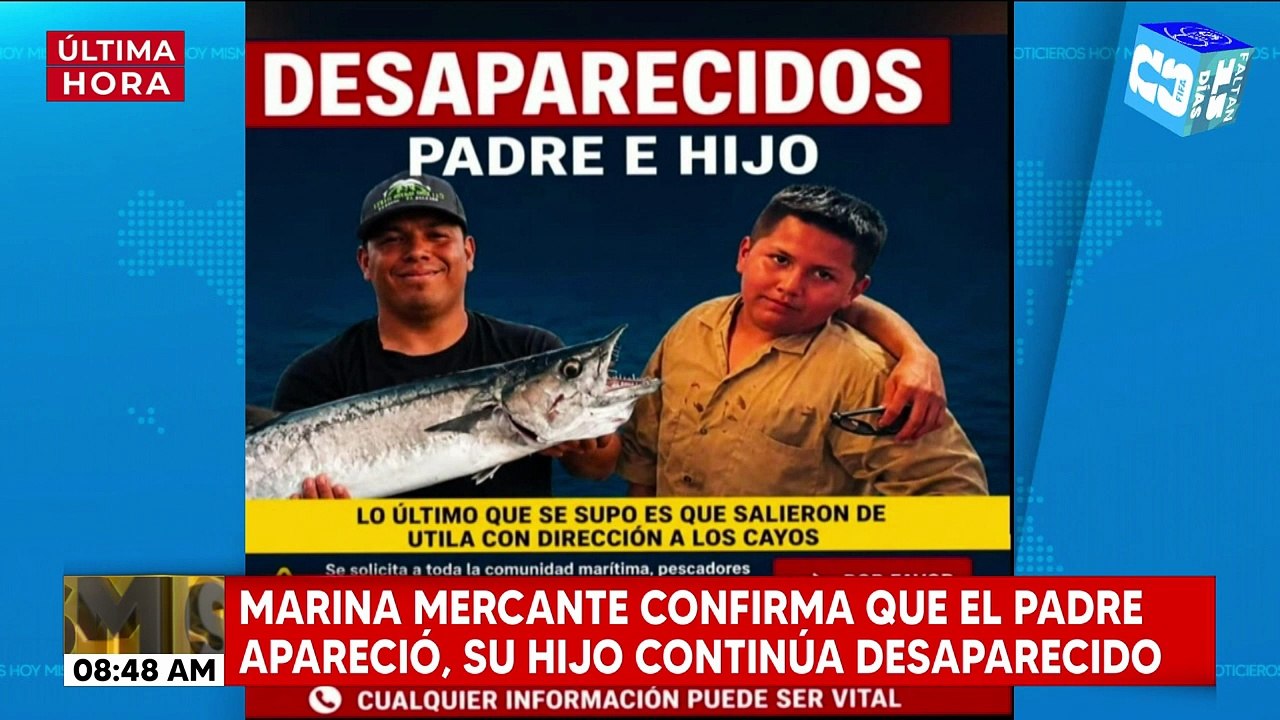 Hondureño llega nadando a Utila tras naufragar; su hijo está desaparecido