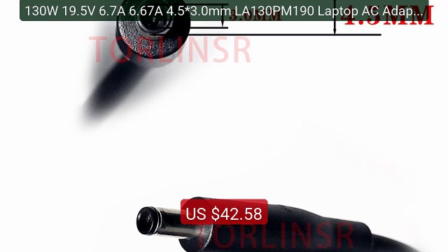 130W 19.5V 6.7A 6.67A 4.5*3.0mm LA130PM190 Laptop AC Adapter C... Hot Deal 2026 | Limited Offer!