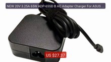 NEW 20V 3.25A 65W ADP-65SD B AC Adapter Charger For ASUS Laptop Pow... -- Top Rated 2026 | Buy Now!