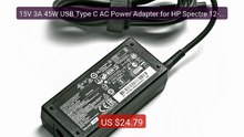 15V 3A 45W USB Type C AC Power Adapter for HP Spectre 12-a000... -- Amazing Value 2026 | Must Have!