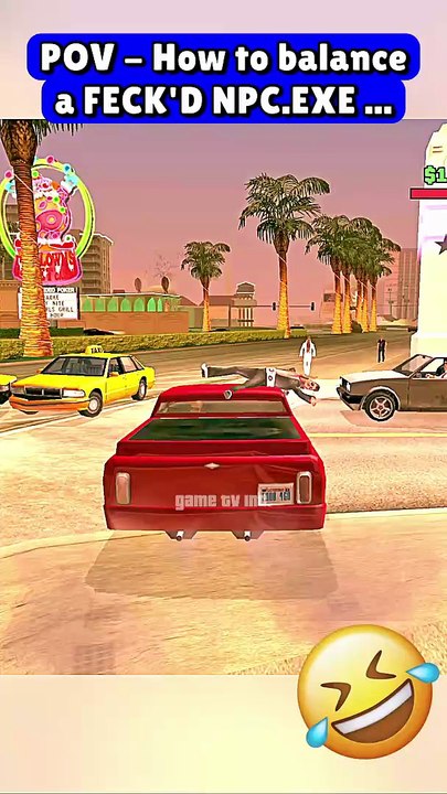 GTA San Andreas - How to BALANCE.exe ...😂💀🔥 . My Friend - Why did u buy a PC & not a CONSOLE ??? 🤣⚡️(Part 415)