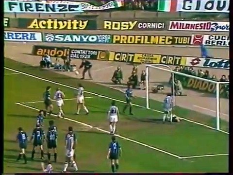 JUVENTUS TURIN - INTER MILAN - 1986 - SAISON 1985/1986 -