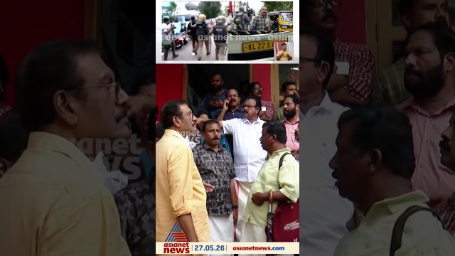 സിപിഎം പ്രവര്‍ത്തകര്‍ പാളയം ഏരിയ കമ്മറ്റി ഓഫീസിൽ, പുറത്ത് പൊലീസ്