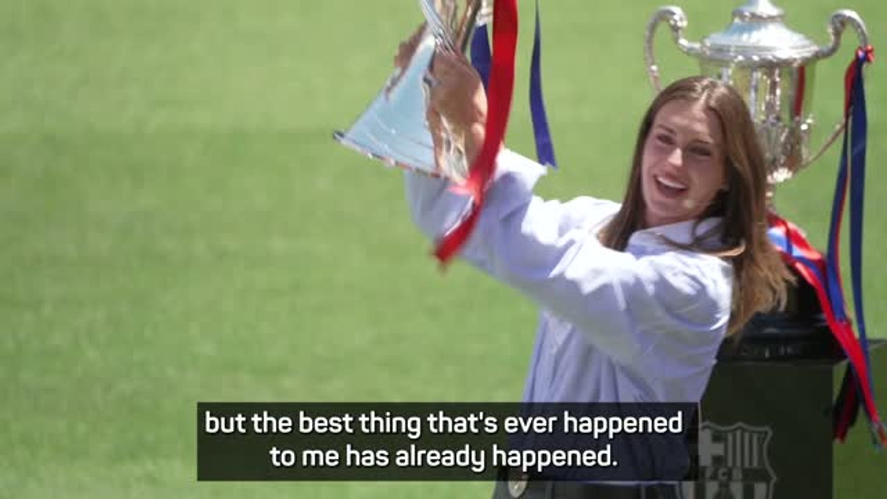 I feel a huge emptiness' - Putellas bids Barcelona farewell