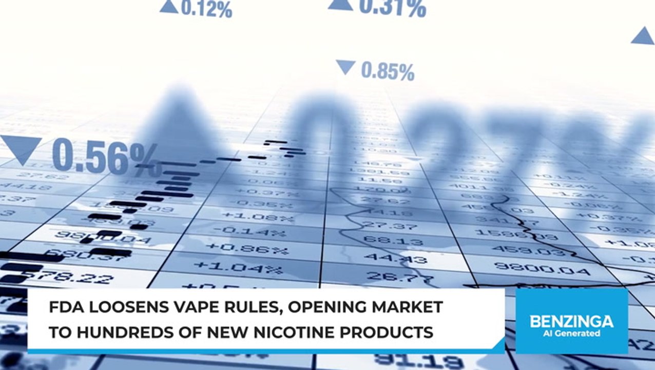 FDA Eases Vape Rules