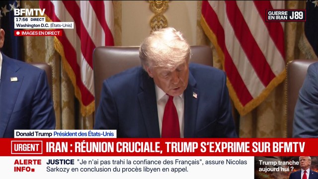 “Les dirigeants iraniens de premier et de deuxième niveau ont été éliminés”, affirme Donald Trump