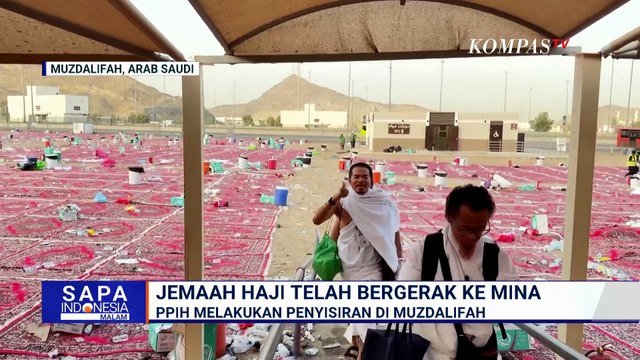 Momen 1,5 Juta Jemaah Haji Laksanakan Lontar Jumrah di Mina | SAPA MALAM