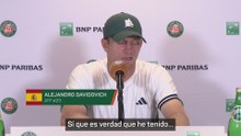 Davidovich, indignado tras su eliminación y la fuga de su entrenador: "Nos ha bloqueado el teléfono a mí y a mi mujer"