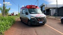 Motociclista fica ferido após queda no bairro Florais, em Cascavel