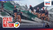 Search and rescue ops, itinuloy sa pag-asang may makikita pang buhay sa gumuhong gusali | SONA