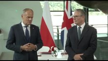 Difesa, Starmer e Tusk firmano il patto Londra-Varsavia