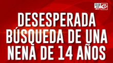 Desesperada búsqueda de una nena de 14 años: el imputado tiene antecedentes