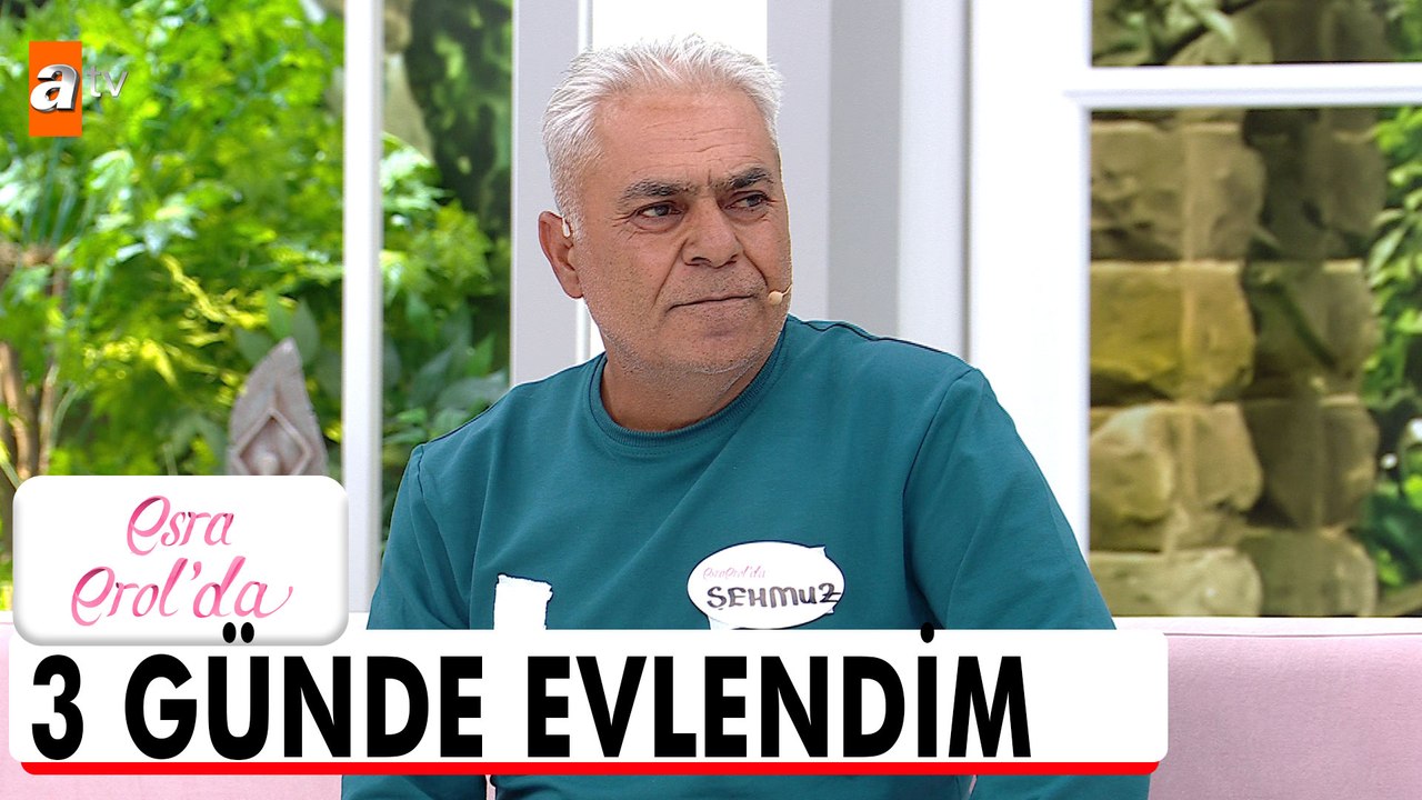 Cuma gördüm, cumartesi tanıştım, pazar evlendim - Esra Erol'da 27 Mayıs 2026