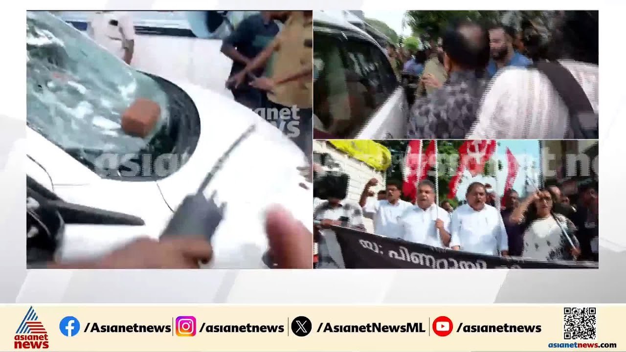 ആക്രമണം അഴിച്ചുവിട്ടവർ CPM പാളയം ഏരിയ കമ്മിറ്റി ഓഫീസിനുള്ളിൽ? സംരക്ഷണം തീർത്ത് നേതാക്കൾ