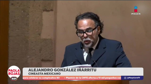 Alejandro González Iñárritu ingresa a El Colegio Nacional | De Pisa y Corre con Paola Rojas