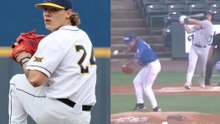 Former pitcher collapses after terrifying line drive directly to the head