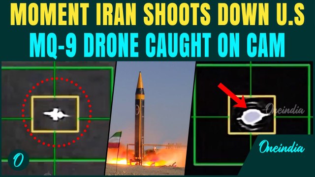 IRGC FORCES U.S F-35 Jet to FLEE? RGC Obliterates U.S MQ-9 Reaper Drone, LOCKS Onto U.S Jet