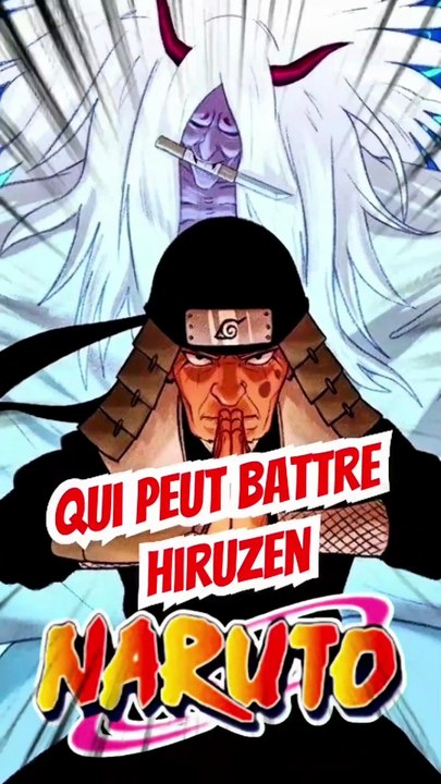 Qui peut battre Hiruzen dans NARUTO