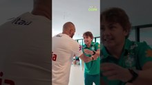 Neymar e Ancelotti, festival de abraços: veja as primeiras imagens da Seleção reunida #shorts