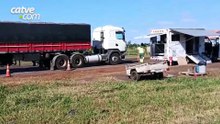 Motorista questiona pesagem em balança da PR-182 após diferença no peso da carga