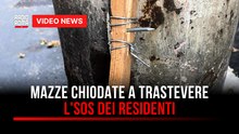 Mazze chiodate a Trastevere. L'SOS dei residenti
