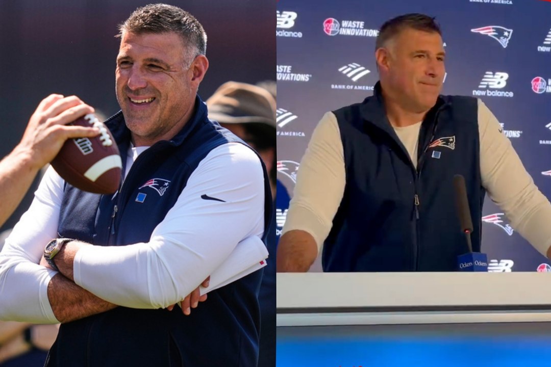 Mike Vrabel returns to Patriots spotlight months after viral Dianna Russini controversy