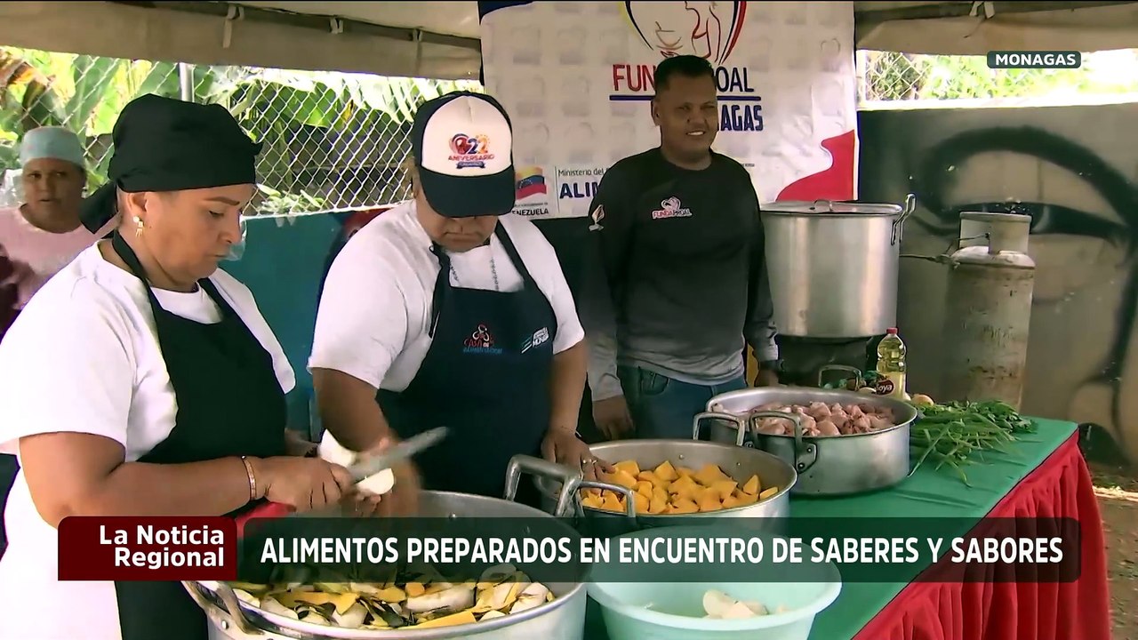 Monagas | Madres Cocineras exhiben recetas típicas en el Encuentro Gastronómico "Saberes y Sabores"