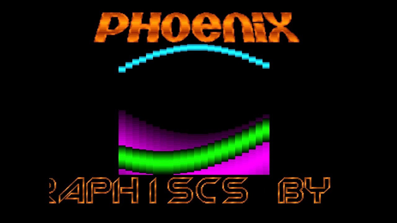 Amiga Demo Sinus Copper Demo by Phoenix