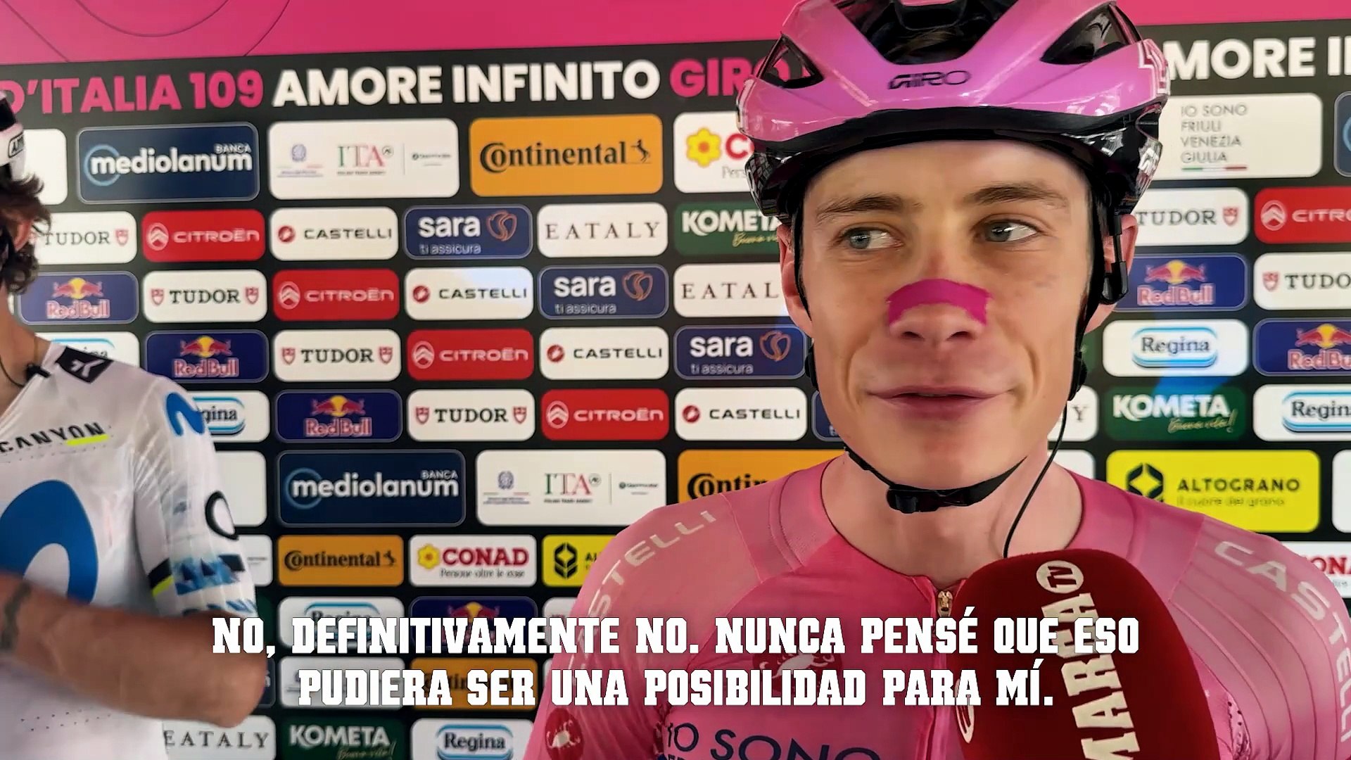 Vingegaard: "Pogacar es un rival duro, pero hemos mejorado como equipo"