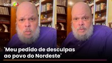 Ed Motta pede desculpas aos nordestinos e canta música de compositor paraibano