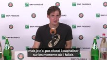 Roland-Garros - Royer malgré sa défaite face à Djokovic : "J'ai pris un kiff de dingue"