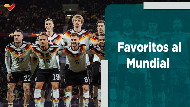 Tiempo Deportivo | ¿Quiénes serían los favoritos en la Copa Mundial de Fútbol 2026?