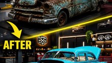 Destroyed Vintage Car Turned Into a Luxury Legend 🔥🚗