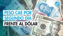 Peso mexicano cae frente al dólar por segundo día ante preocupaciones por la guerra y la inflación