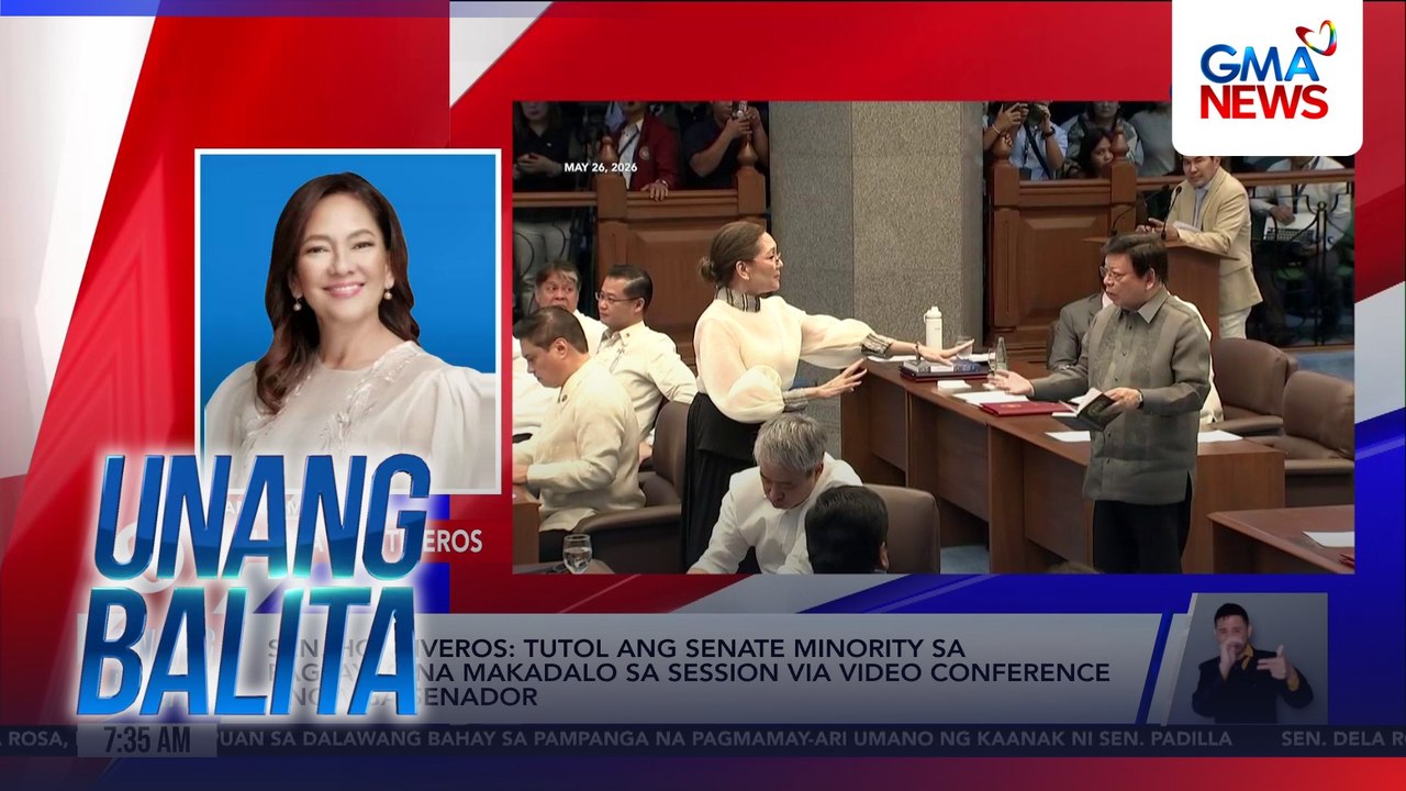 Panayam kay Sen. Risa Hontiveros (May 28, 2026) | Unang Balita