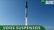 SpaceX é obrigada a suspender lançamentos após falha no propulsor do Starship V3