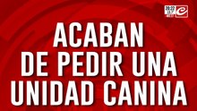 Córdoba: acaban de pedir una unidad canina