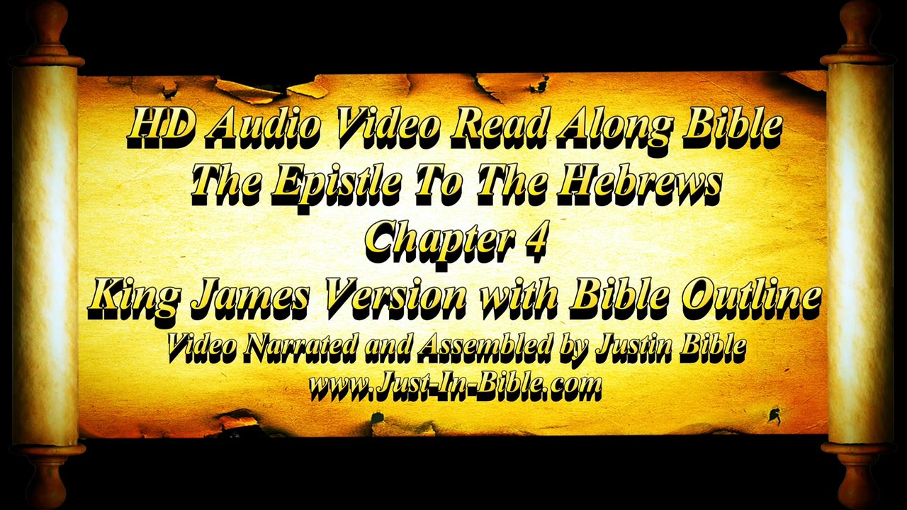 Hebrews Complete | Bible Book 58 | The Holy Bible | KJV HD Audio Video Read Along