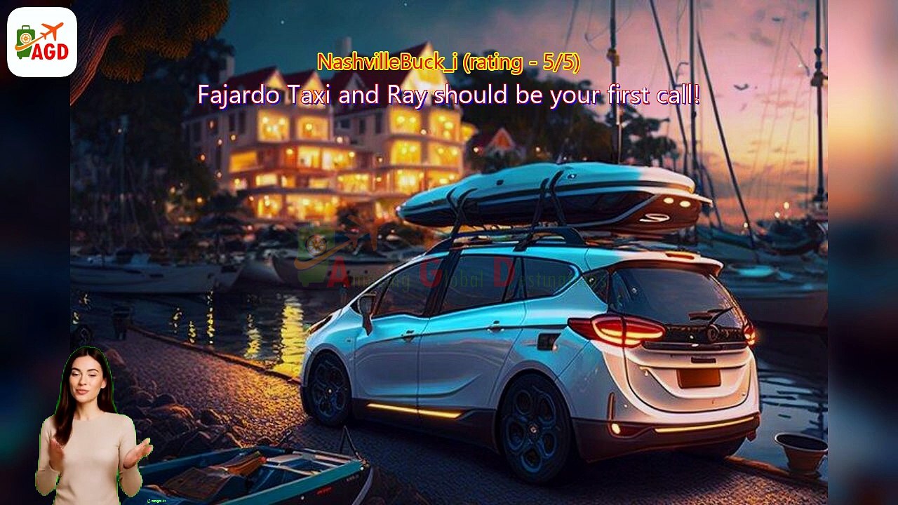 AGD - Review Fajardo Bio Bay Round Trip Taxi Service