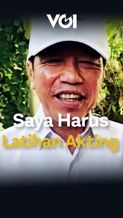 Diajak Main Film Budaya Dayak, Jokowi Bilang Begini