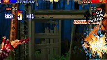 Athena DM SDM vs Ryo doble en KOF 98